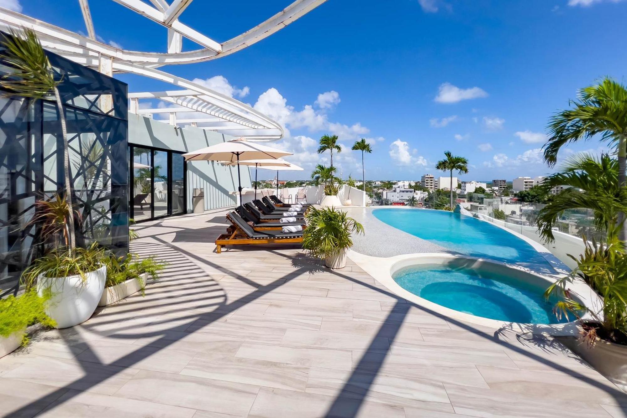 Hotel Mare Playa Del Carmen Esterno foto